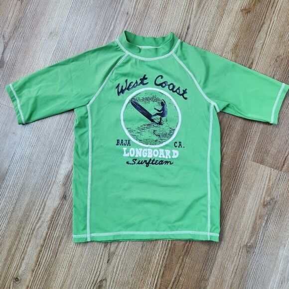 GAP Other - 💜Gap Green Short Sleeve Rash Guard Youth Small